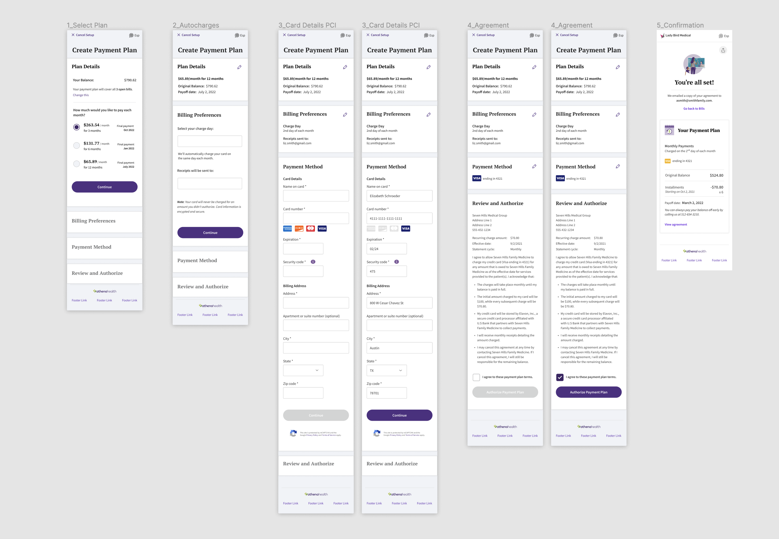 Explorations for showing progress and allowing users to edit (V2)